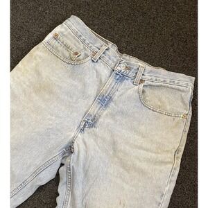 Vintage Levi's 550 Relaxed Fit Blue Jeans‎ Mens Size 34x32 Denim Workwear 90's